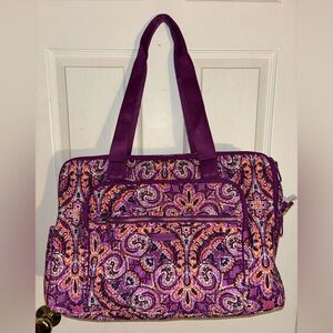 NWOT Vera Bradley weekender travel duffel bag